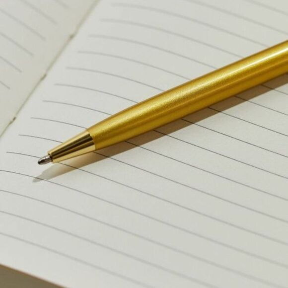 Anthropologie HOME N Initial Monogram Journal Notebook - Picture 5 of 8